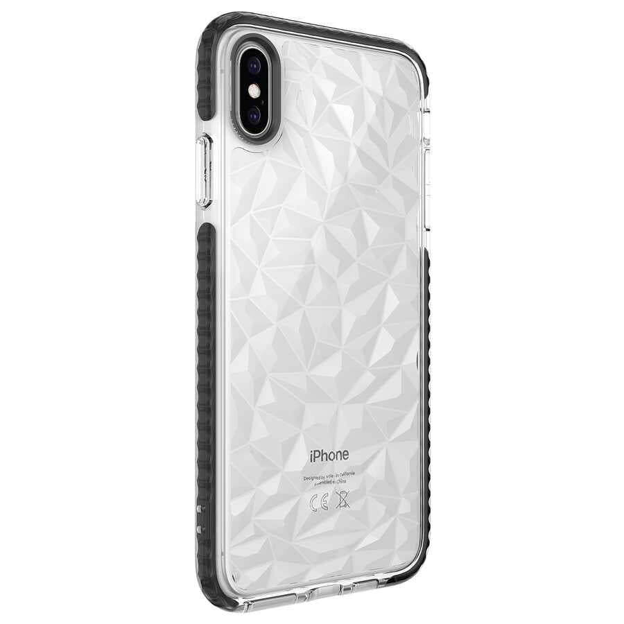 Apple iPhone XS Max 6.5 Uyumlu Kılıf Zore Buzz Kapak
