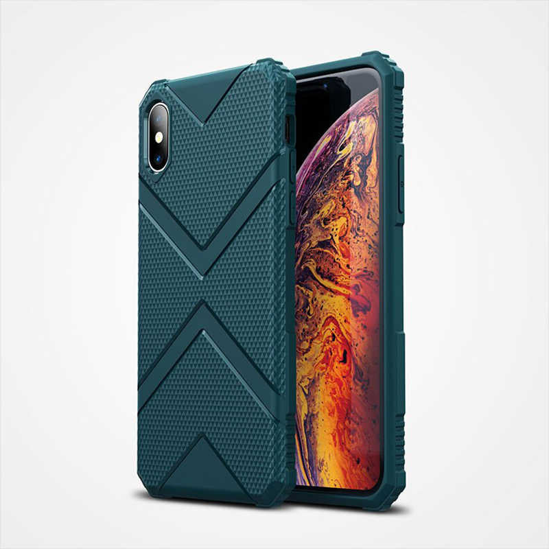 Apple iPhone XS Max 6.5 Uyumlu Kılıf Zore Hank Silikon