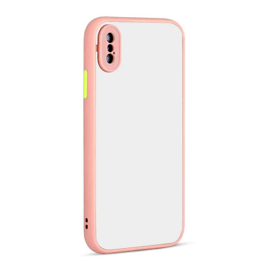 Apple iPhone XS Max 6.5 Uyumlu Kılıf Zore Hux Kapak