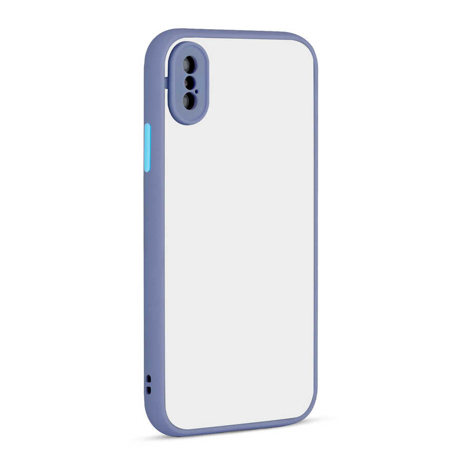 Apple iPhone XS Max 6.5 Uyumlu Kılıf Zore Hux Kapak