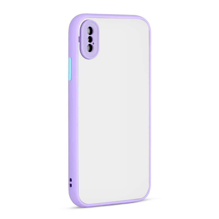 Apple iPhone XS Max 6.5 Uyumlu Kılıf Zore Hux Kapak