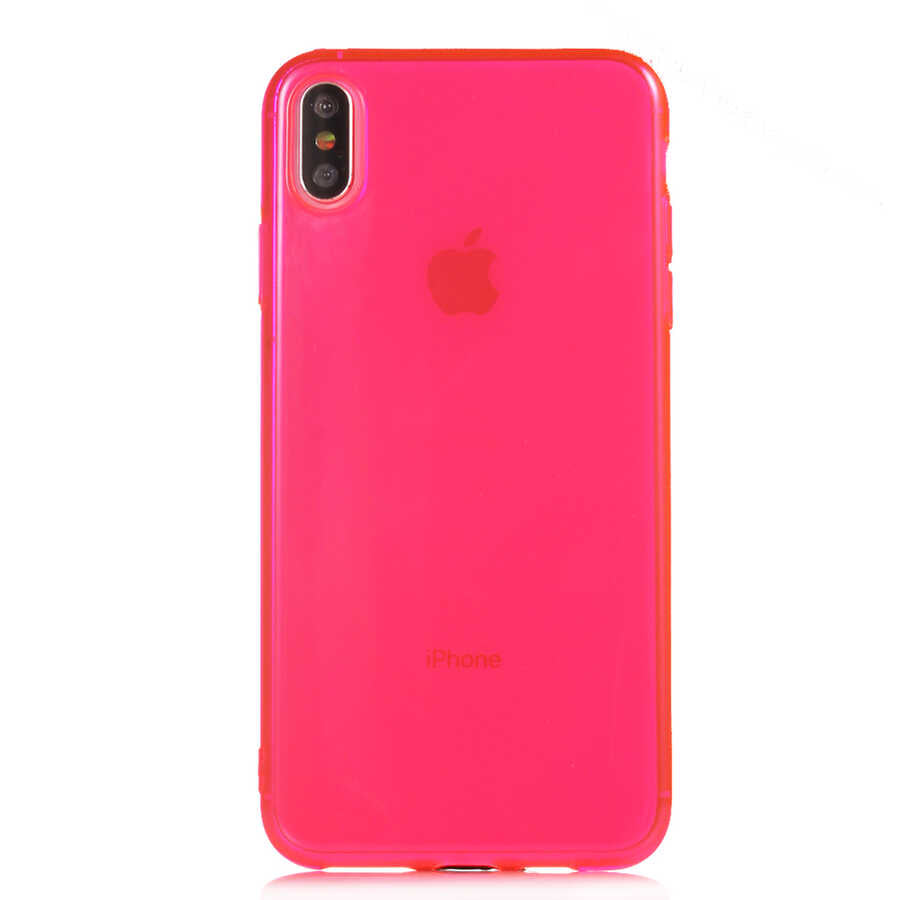 Apple iPhone XS Max 6.5 Uyumlu Kılıf Zore Mun Silikon