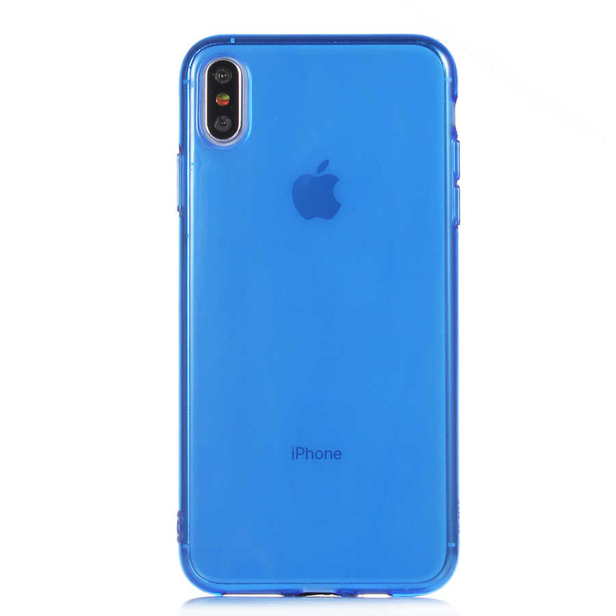 Apple iPhone XS Max 6.5 Uyumlu Kılıf Zore Mun Silikon
