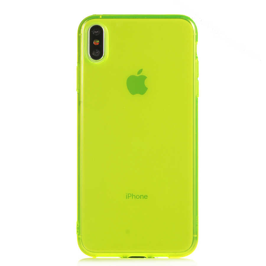 Apple iPhone XS Max 6.5 Uyumlu Kılıf Zore Mun Silikon