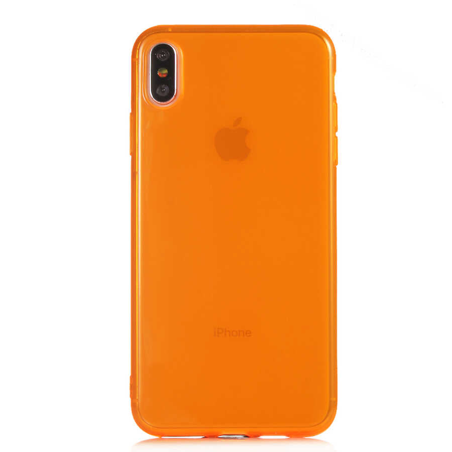 Apple iPhone XS Max 6.5 Uyumlu Kılıf Zore Mun Silikon