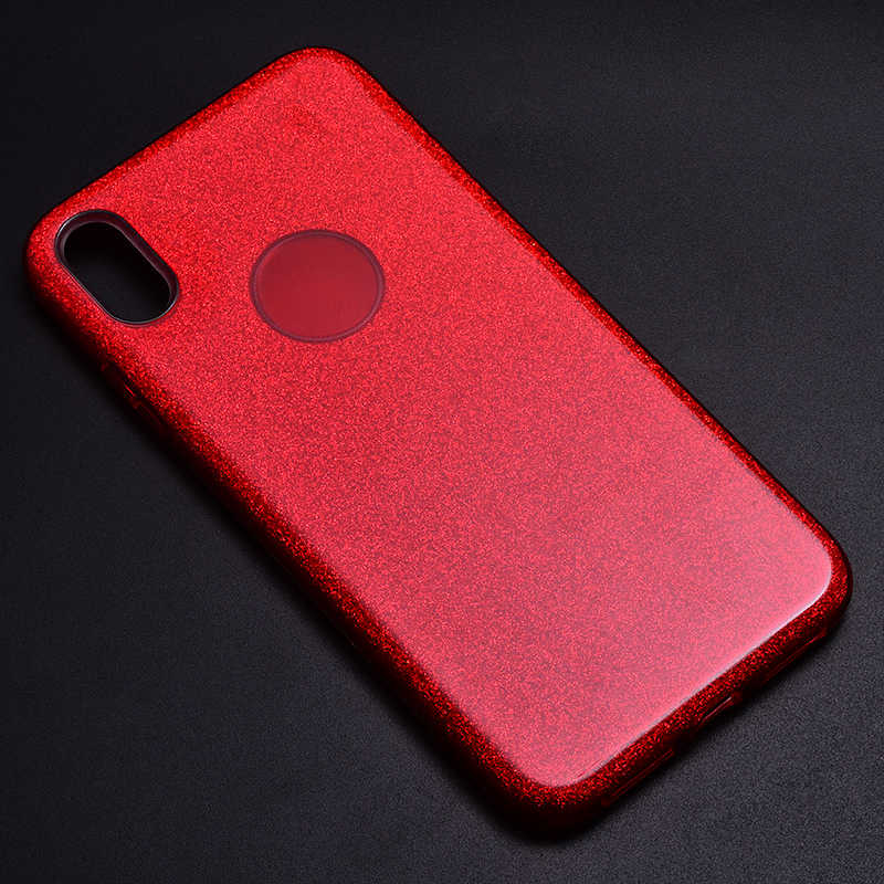 Apple iPhone XS Max 6.5 Uyumlu Kılıf Zore Shining Silikon