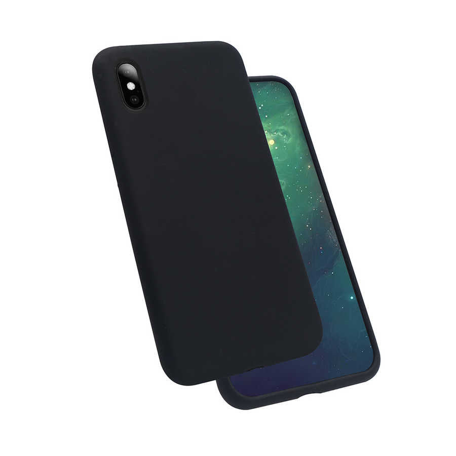 Apple iPhone XS Max 6.5 Uyumlu Kılıf Zore Silk Silikon