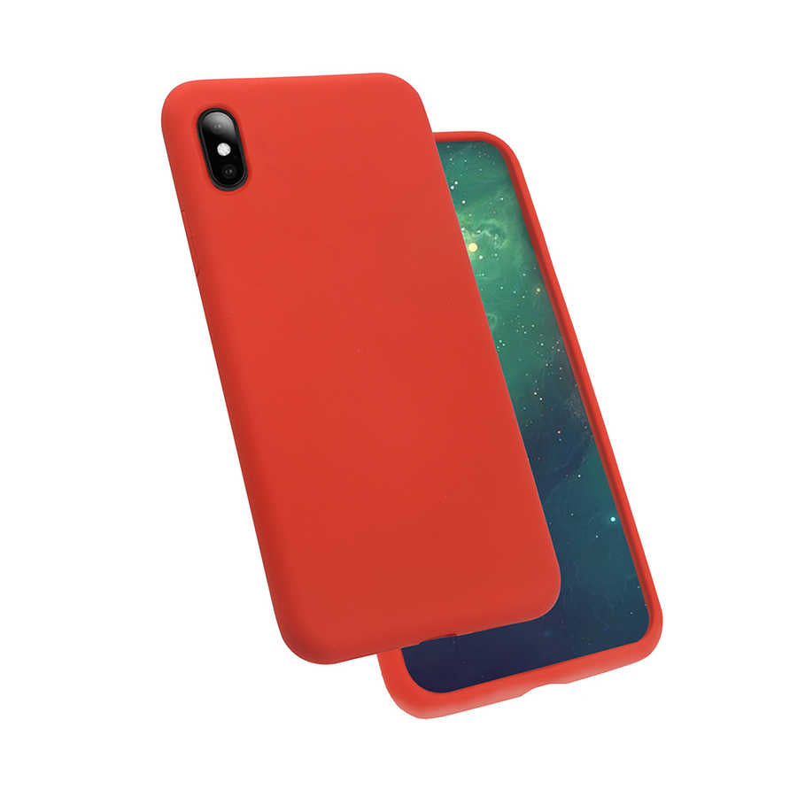 Apple iPhone XS Max 6.5 Uyumlu Kılıf Zore Silk Silikon