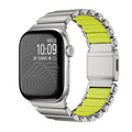 Apple Watch 10 46mm Zore KRD-151 Metal Silikon Kordon
