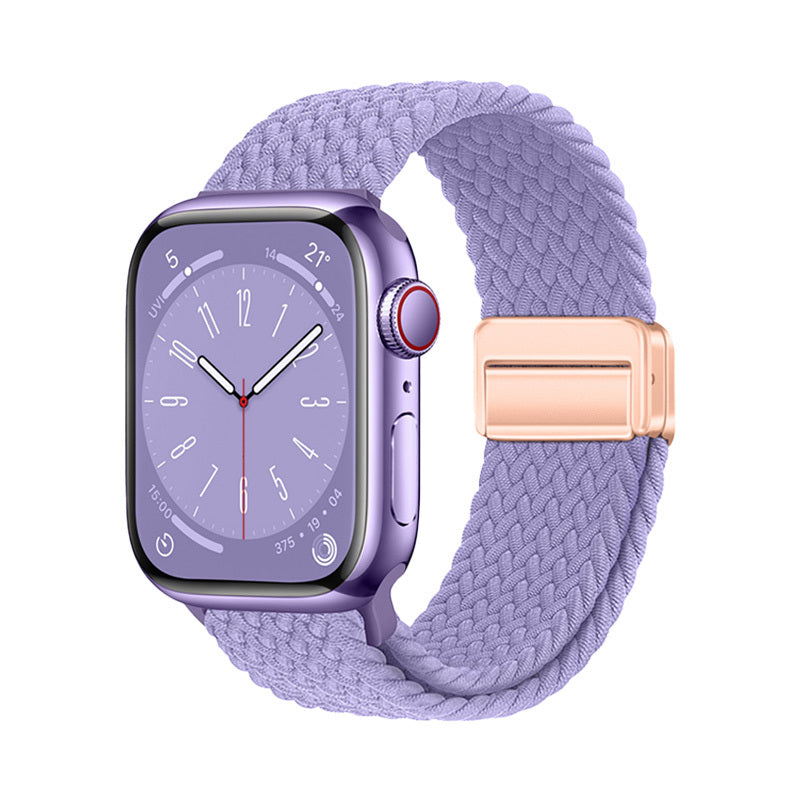 Apple Watch 38mm Zore KRD-134 Örgü Tasarımlı Hasır Kordon Strap Kayış