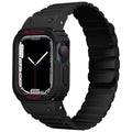 Apple Watch 38mm Zore KRD-142 Airbag Tasarımlı Kasa Koruyuculu Silikon Kordon