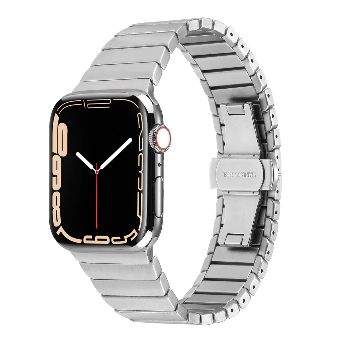 Apple Watch 44mm Kordon KRD-79 Metal Strap Kayış