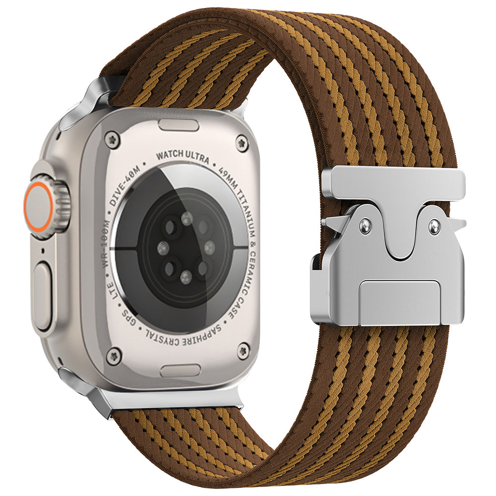 Apple Watch 49mm Zore KRD-133 Naylon Kumaş Hasır Örgülü Kordon