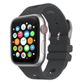 Apple Watch 7 41mm Delikli Tasarım Zore KRD-147 Silikon Kordon