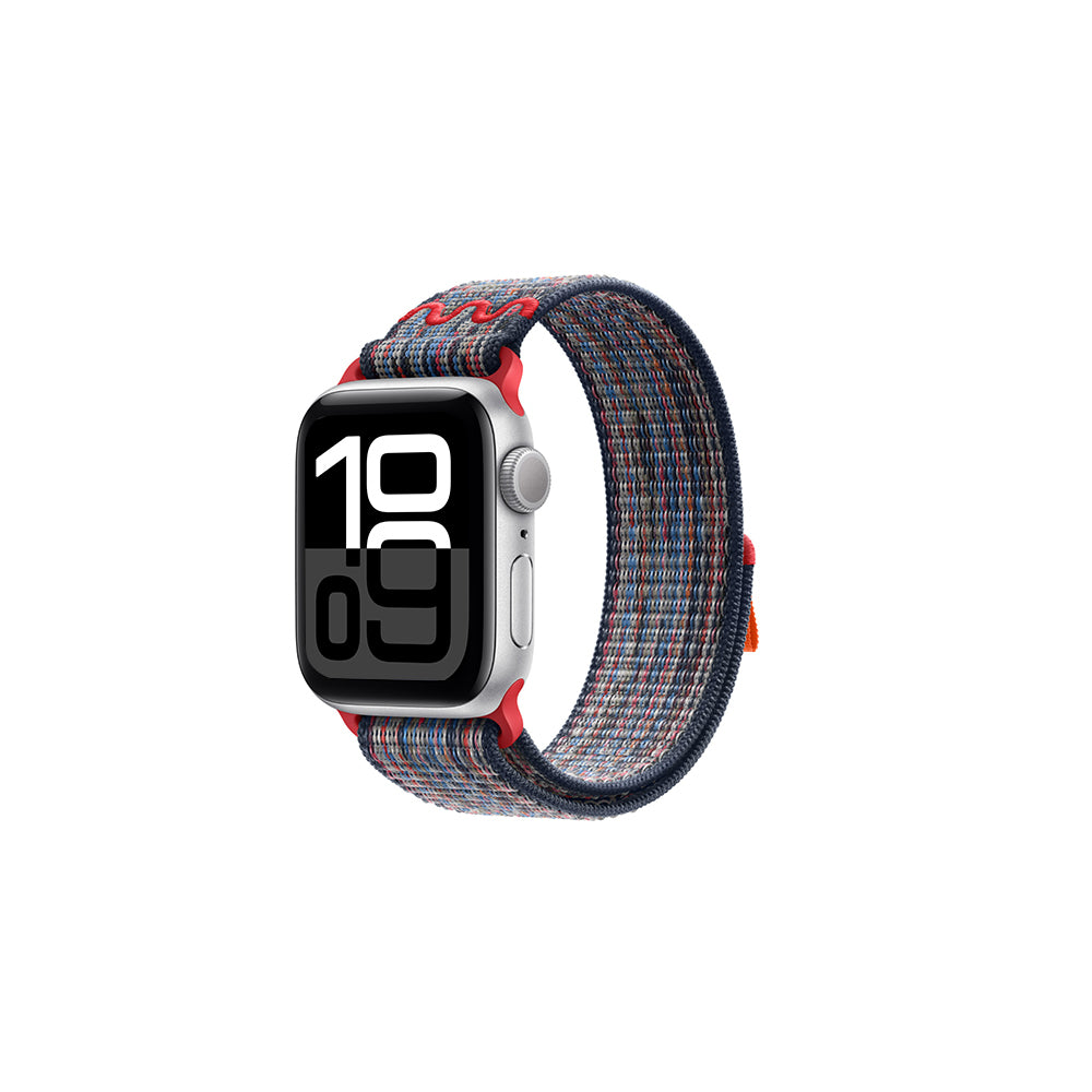 Apple Watch 7 41mm KRD-91 Hasır Kordon Strap Kayış