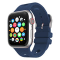 Apple Watch 7 45mm Delikli Tasarım Zore KRD-147 Silikon Kordon