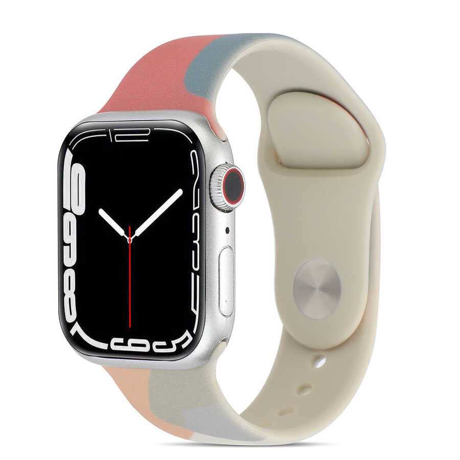 Apple Watch 7 45mm KRD-62 Silikon Kordon