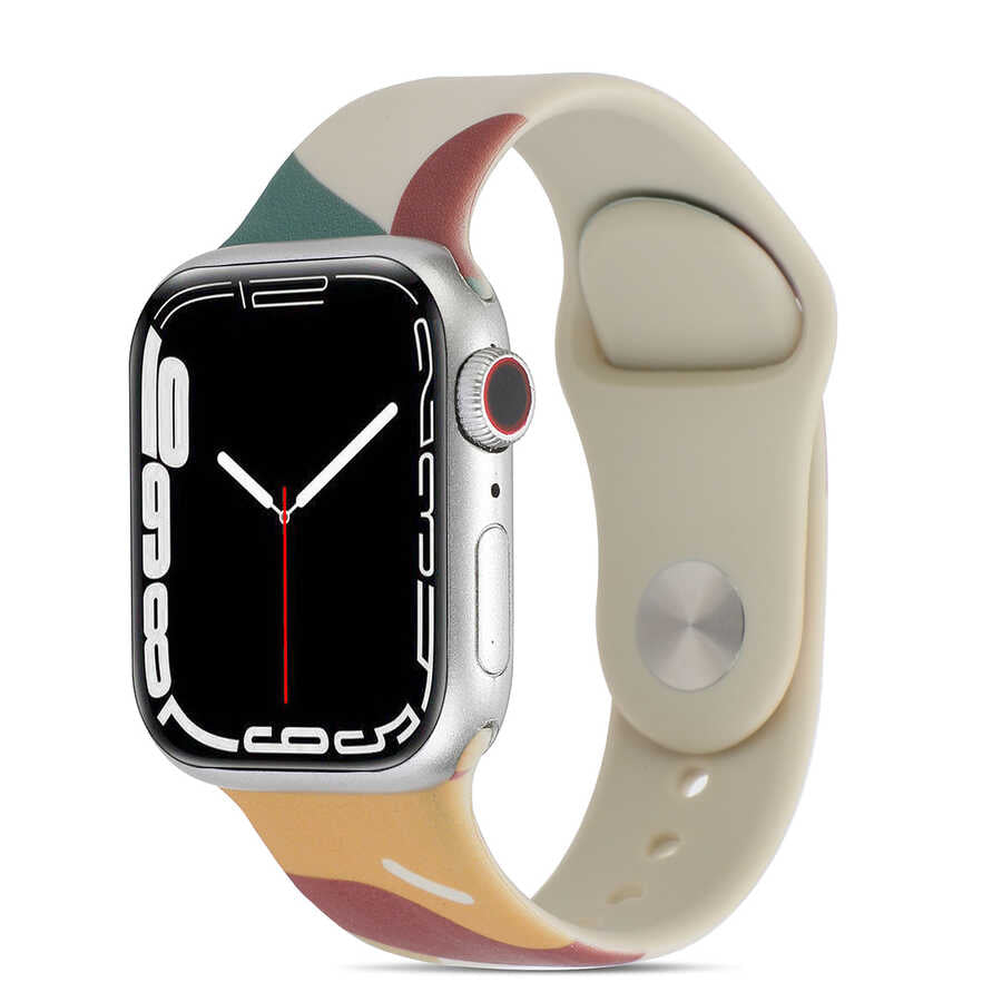 Apple Watch 7 45mm KRD-62 Silikon Kordon