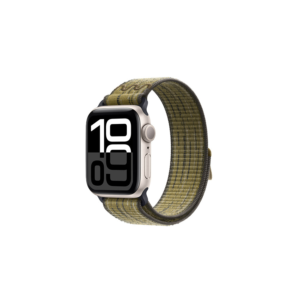 Apple Watch 7 45mm KRD-91 Hasır Kordon Strap Kayış