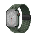 Apple Watch 7 45mm Zore KRD-134 Örgü Tasarımlı Hasır Kordon Strap Kayış