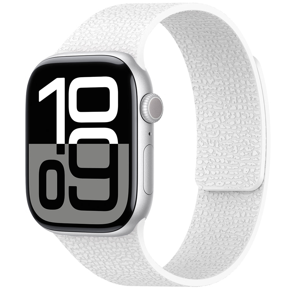 Apple Watch 7 45mm Zore KRD-136 Kabartma Desenli Silikon Kordon