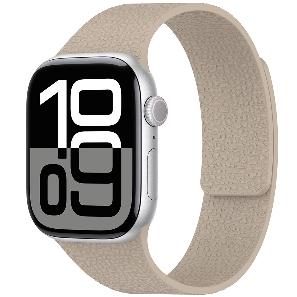 Apple Watch 7 45mm Zore KRD-136 Kabartma Desenli Silikon Kordon