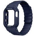 Apple Watch 7 45mm Zore KRD-142 Airbag Tasarımlı Kasa Koruyuculu Silikon Kordon