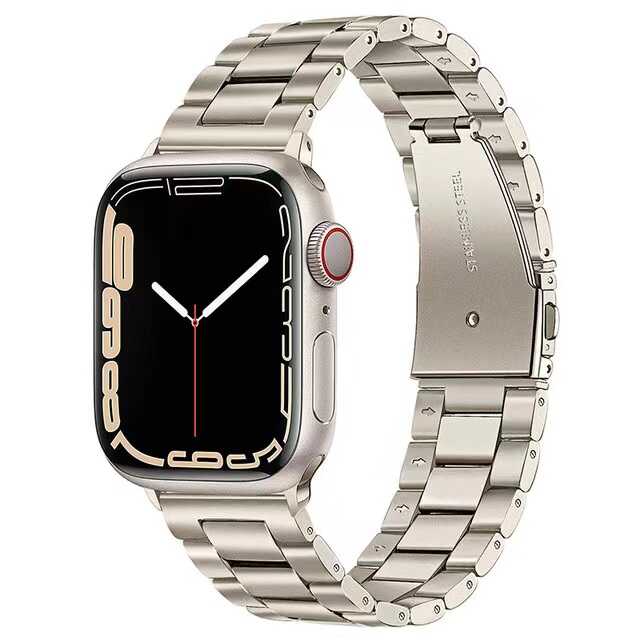 Apple Watch Ultra 49mm Kordon KRD-04 Metal Strap Kayış