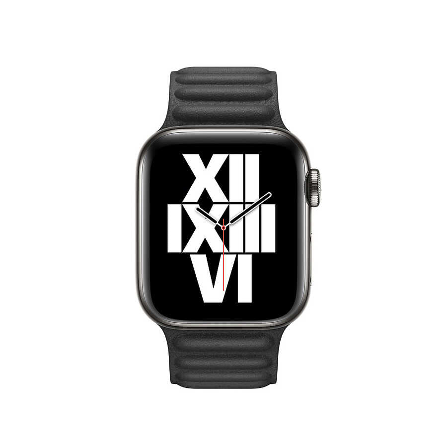 Apple Watch Ultra 49mm Kordon KRD-34 Deri Strap Kayış