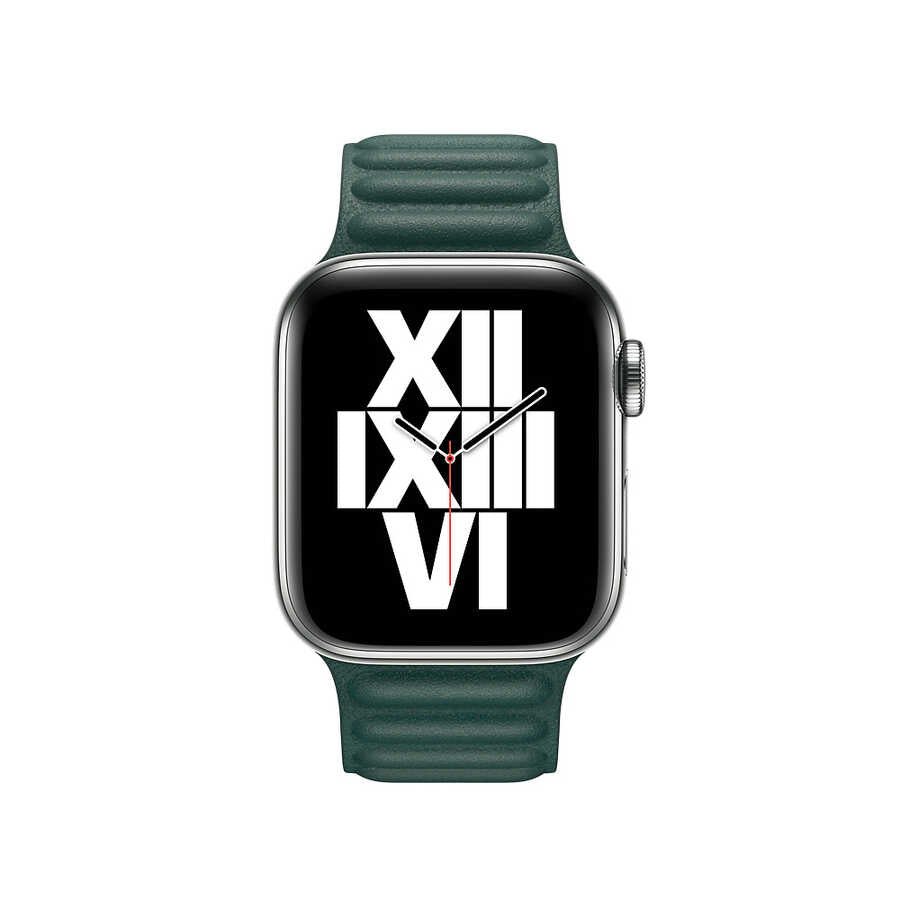 Apple Watch Ultra 49mm Kordon KRD-34 Deri Strap Kayış