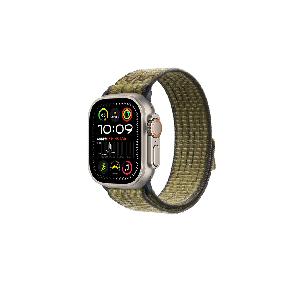 Apple Watch Ultra 49mm KRD-91 Hasır Kordon Strap Kayış
