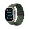 Apple Watch Ultra 49mm Zore KRD-134 Örgü Tasarımlı Hasır Kordon Strap Kayış