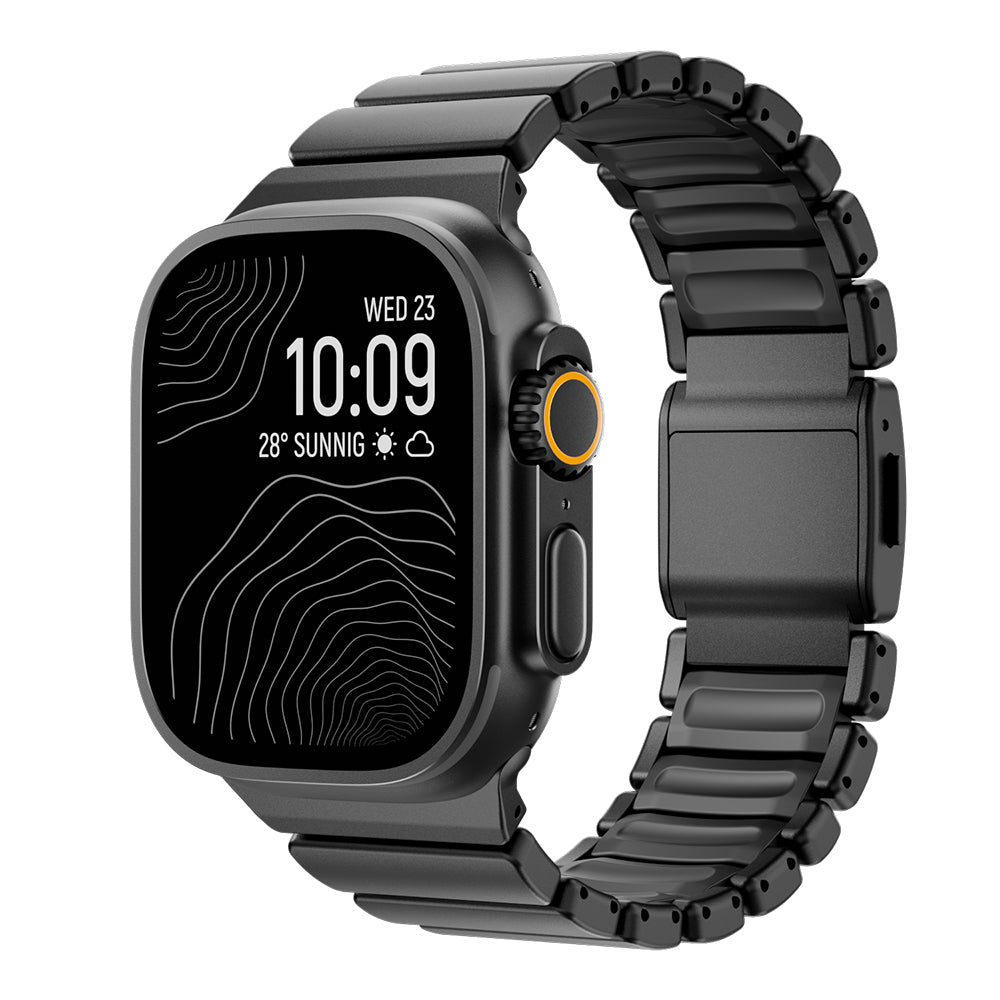 Apple Watch Ultra 49mm Zore KRD-149 Metal Silikon Kordon