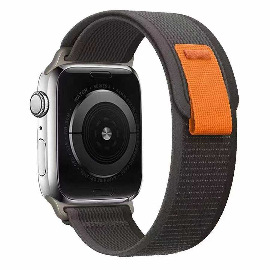 Apple Watch Ultra 49mm Zore KRD-77 Hasır Kordon