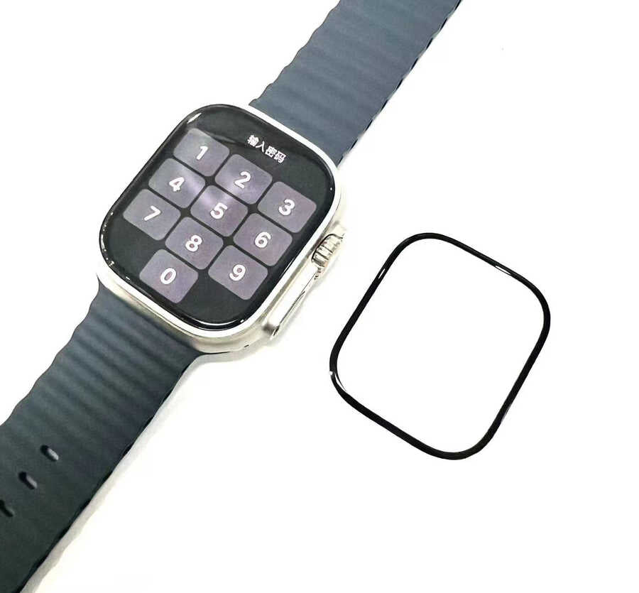 Apple Watch Ultra 49mm Zore PMMA Pet Saat Ekran Koruyucu