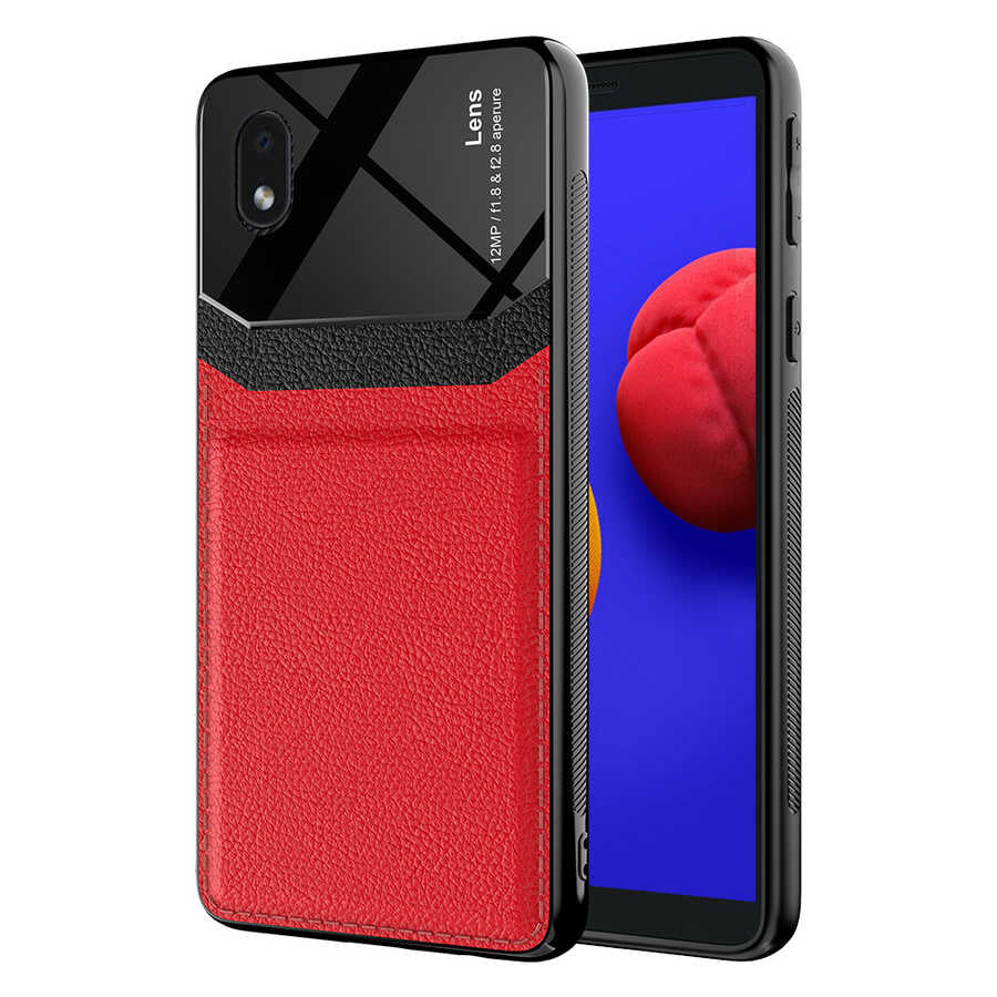Galaxy A01 Core Uyumlu Kılıf Zore Emiks Kapak