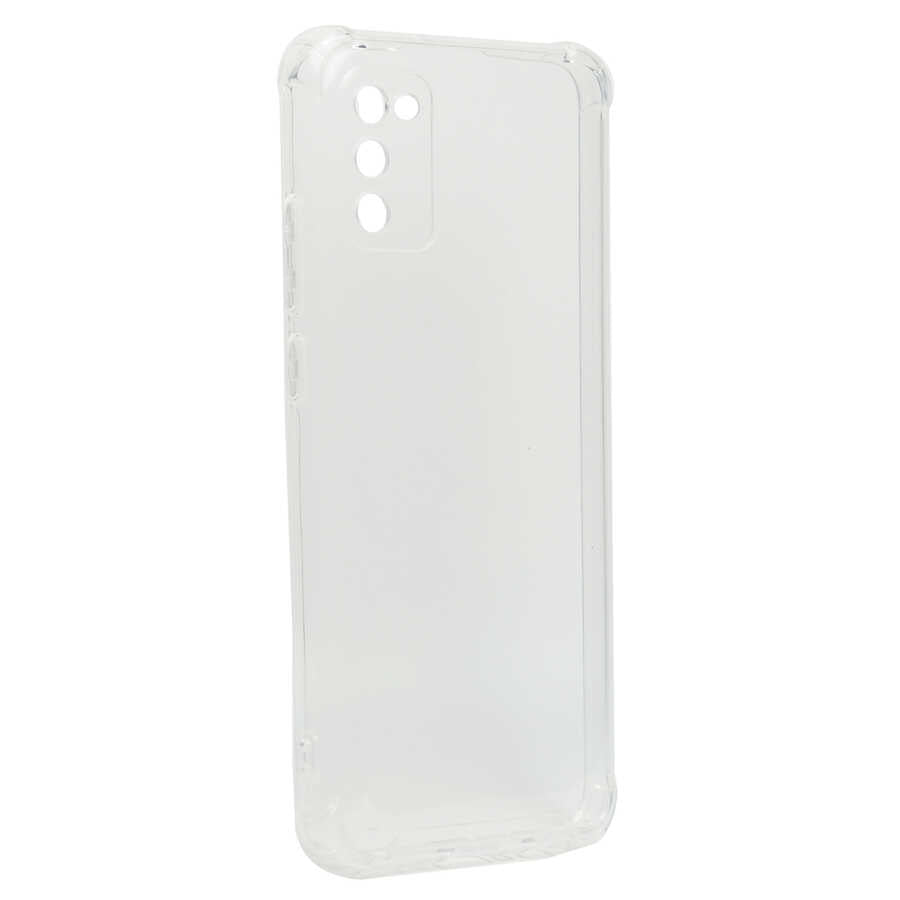 Galaxy A02S Uyumlu Kılıf Zore Kamera Korumalı Nitro Anti Shock Silikon