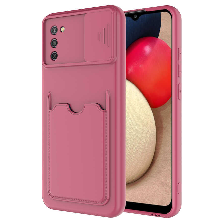 Galaxy A02S Uyumlu Kılıf Zore Kartix Kapak