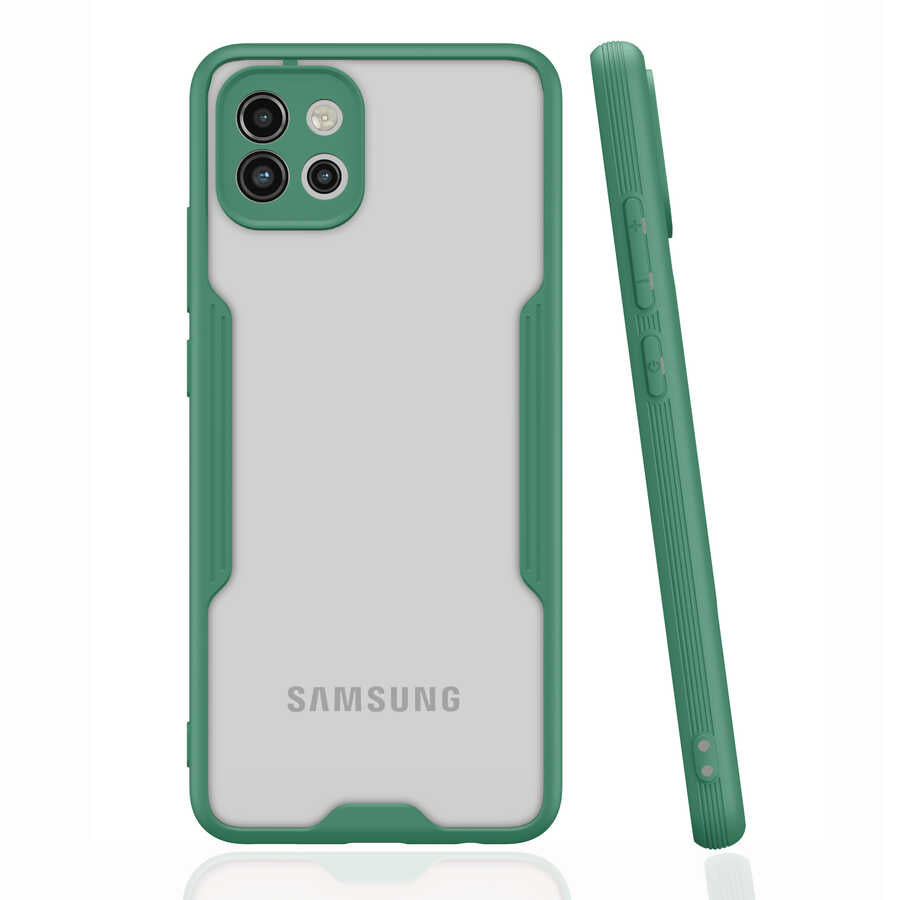 Galaxy A03 Uyumlu Kılıf Zore Parfe Kapak