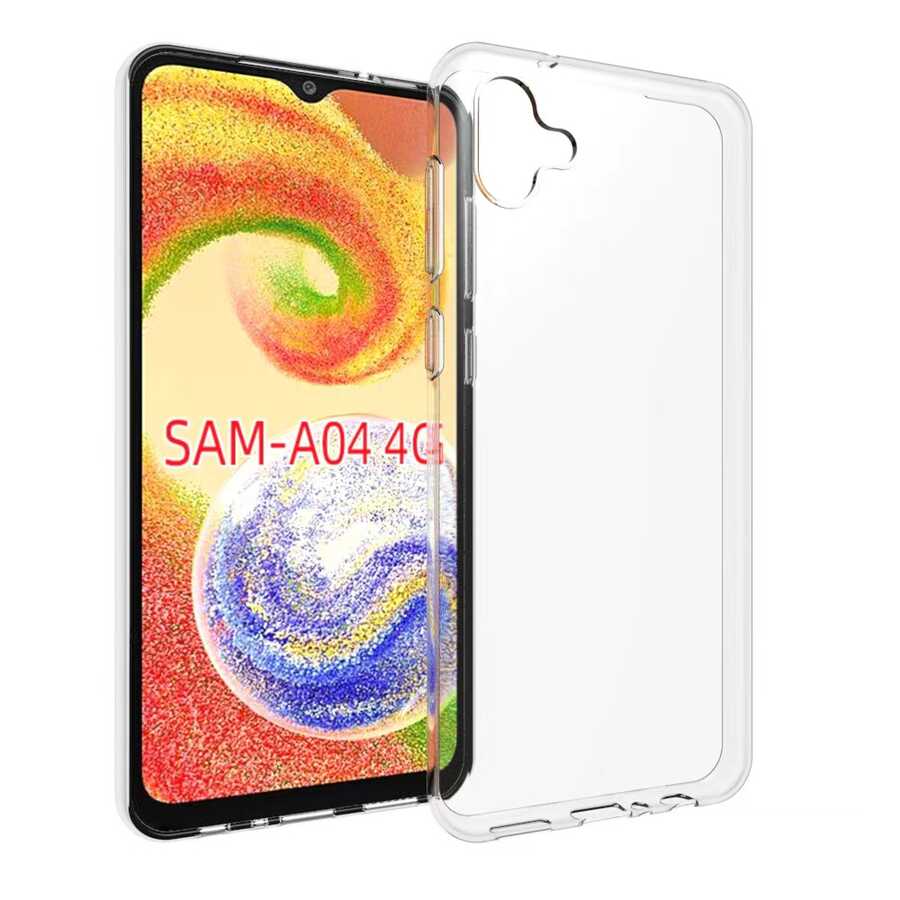 Galaxy A04 Uyumlu Kılıf Zore Süper Silikon Kapak