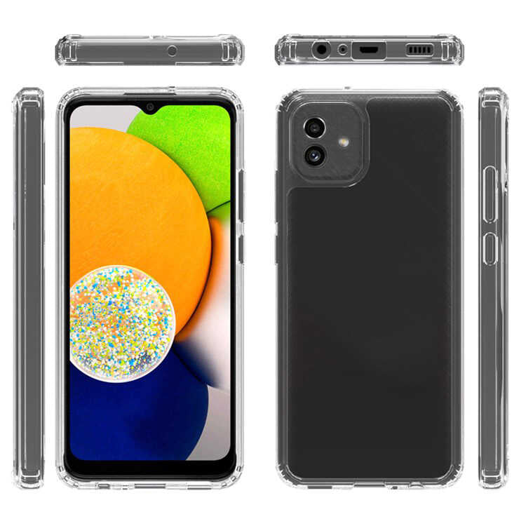 Galaxy A04E Uyumlu Kılıf Zore 2mm Anti Shock Silikon