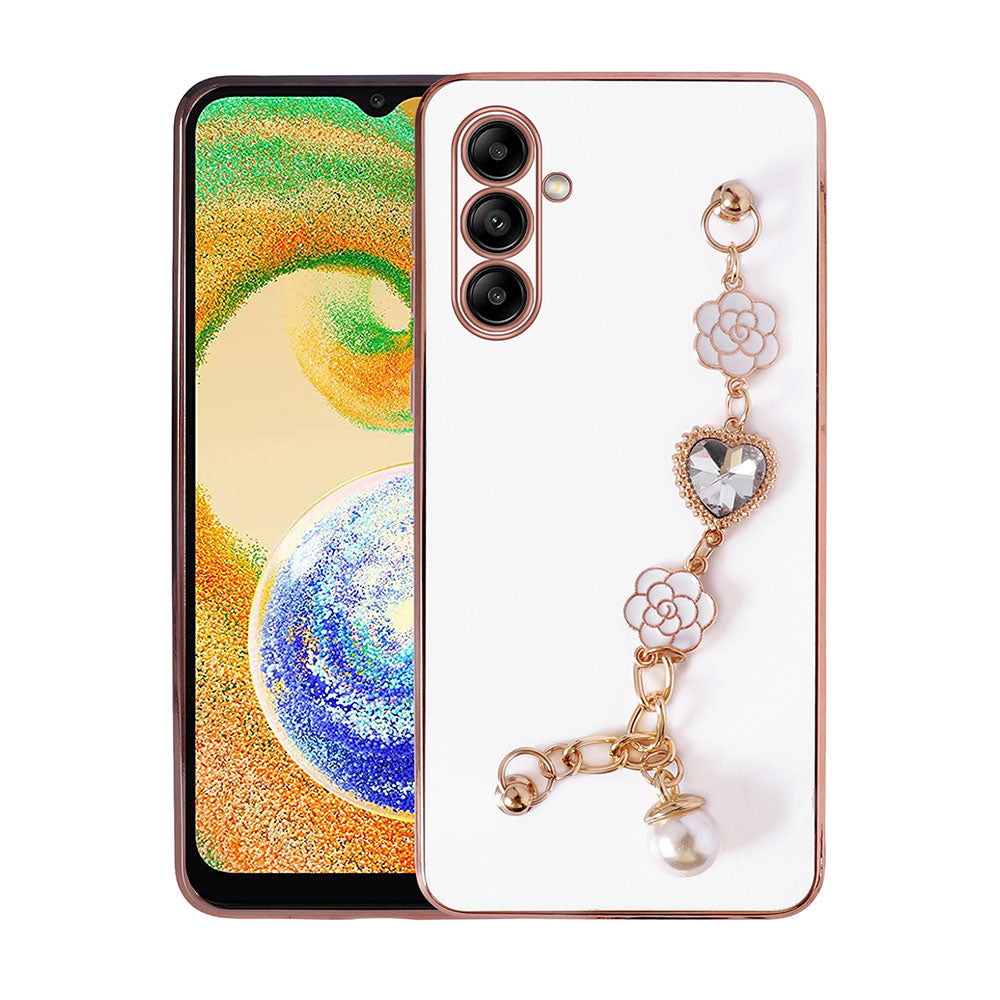 Galaxy A04S Uyumlu Kılıf El Tutamaçlı Kamera Korumalı Zore Taka Silikon Kapak