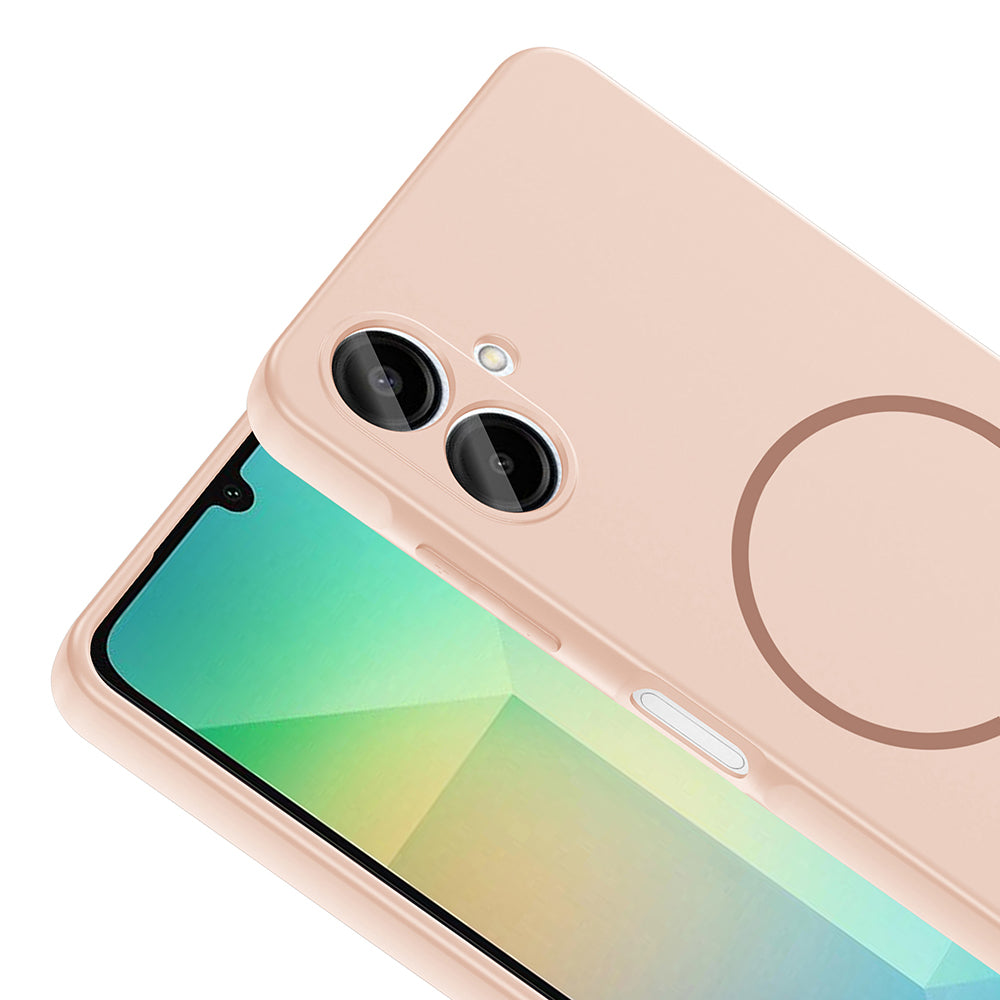 Galaxy A06 Uyumlu Kılıf M-safe Şarj Özellikli Zore Meta Kapak