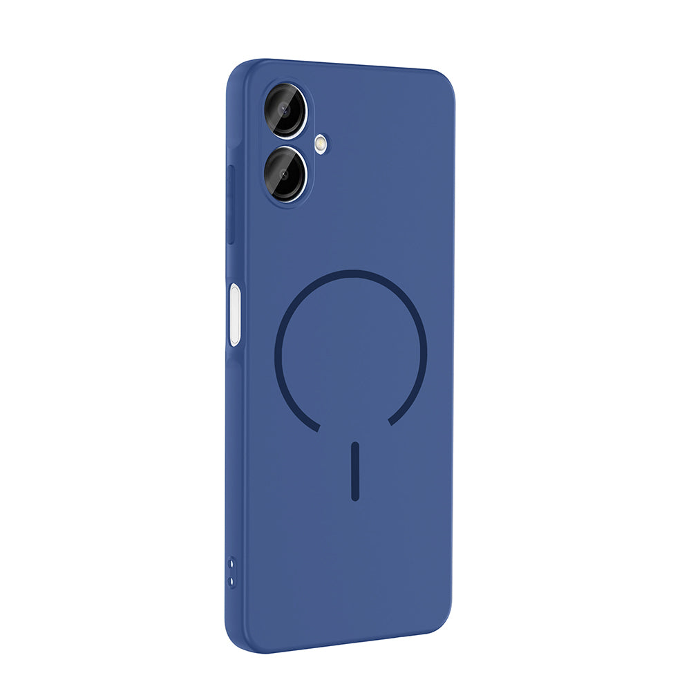 Galaxy A06 Uyumlu Kılıf M-safe Şarj Özellikli Zore Meta Kapak