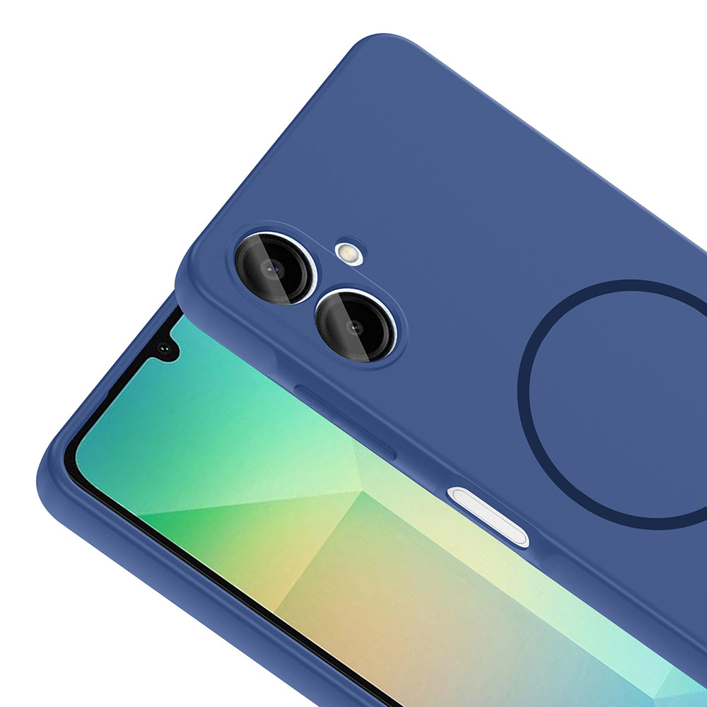 Galaxy A06 Uyumlu Kılıf M-safe Şarj Özellikli Zore Meta Kapak