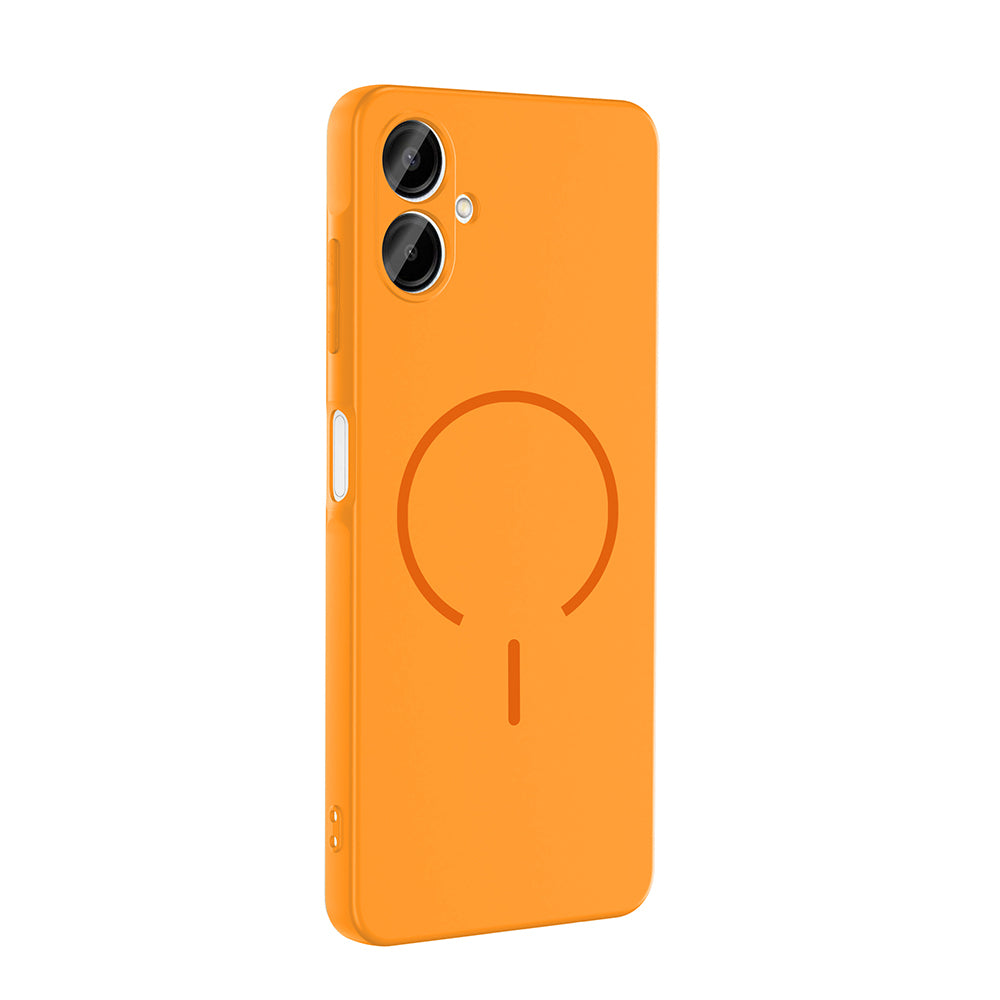 Galaxy A06 Uyumlu Kılıf M-safe Şarj Özellikli Zore Meta Kapak