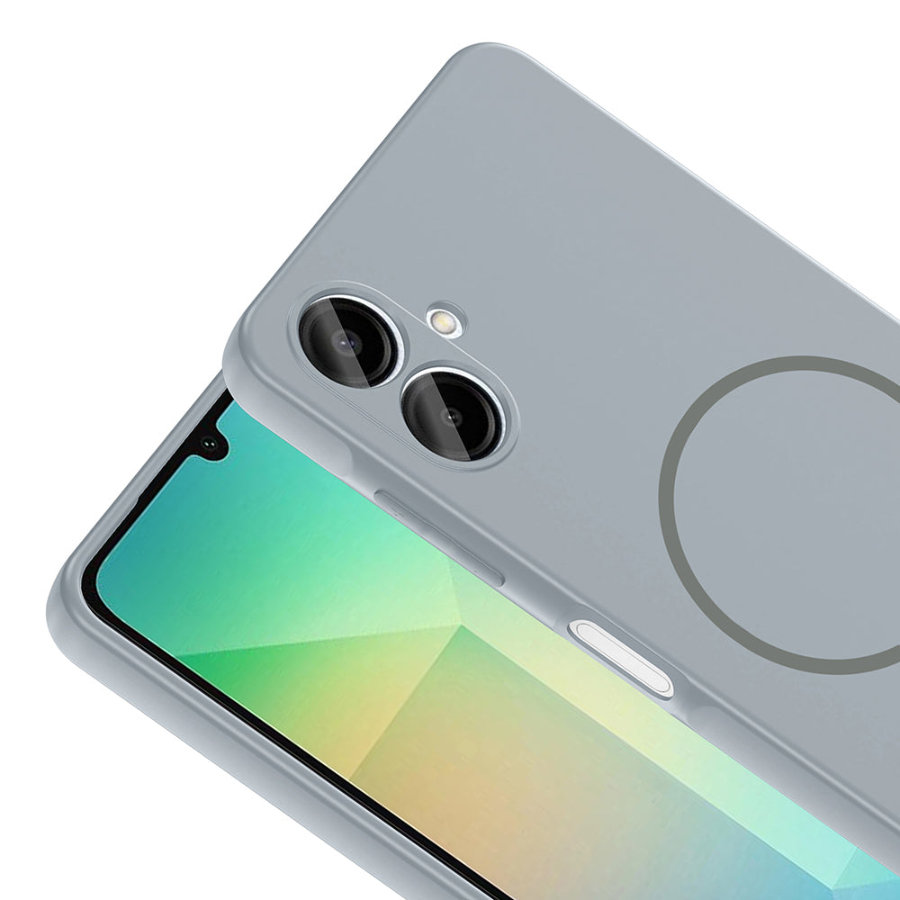 Galaxy A06 Uyumlu Kılıf M-safe Şarj Özellikli Zore Meta Kapak