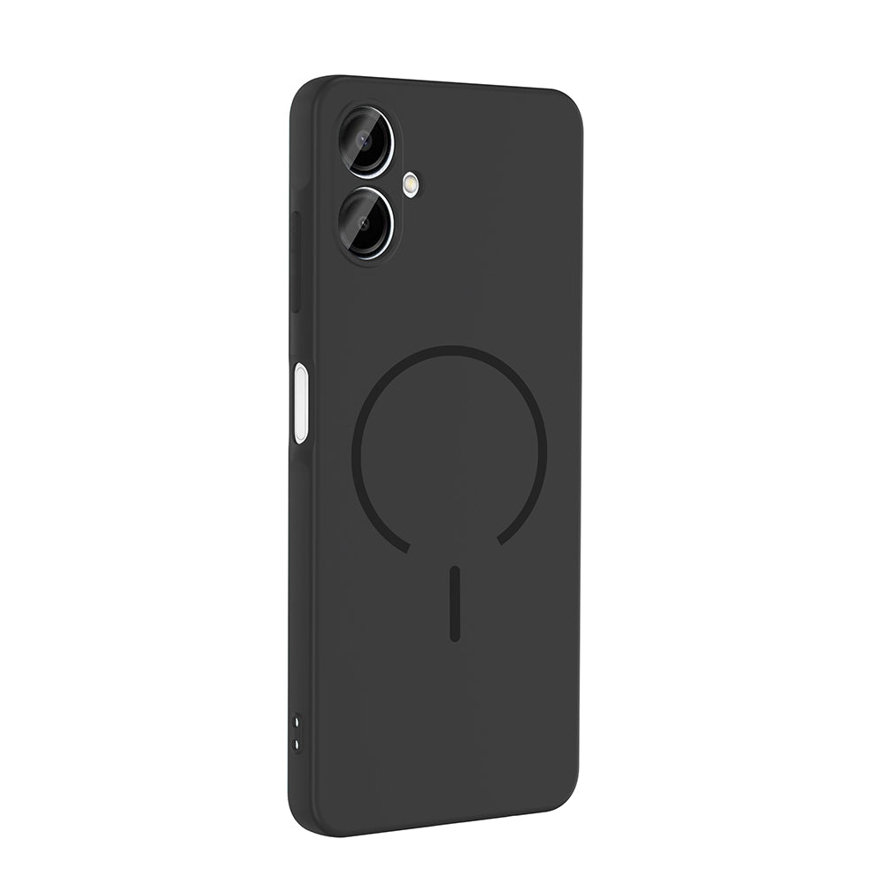 Galaxy A06 Uyumlu Kılıf M-safe Şarj Özellikli Zore Meta Kapak