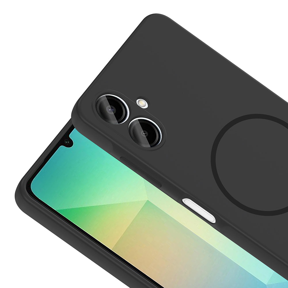 Galaxy A06 Uyumlu Kılıf M-safe Şarj Özellikli Zore Meta Kapak