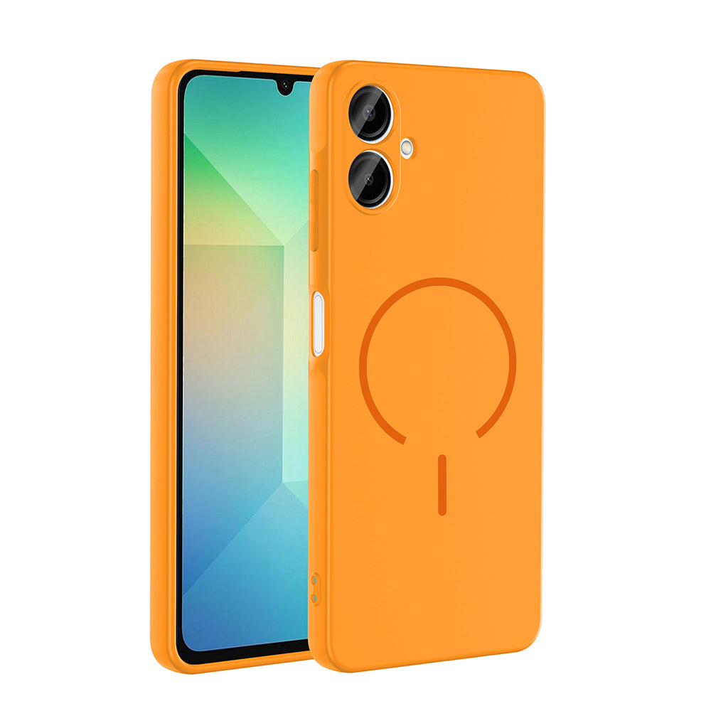 Galaxy A06 Uyumlu Kılıf M-safe Şarj Özellikli Zore Meta Kapak